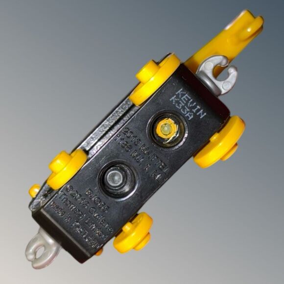 2013 Mattel Thomas & Friends Push Along Kevin Yellow Diecast Crane B23 - Picture 5 of 6